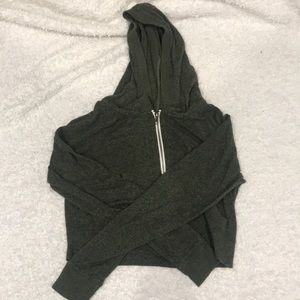 Urban outfitters cropped hoodie